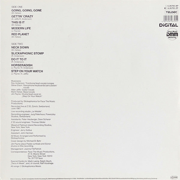 Slickaphonics : Live (LP, Album)