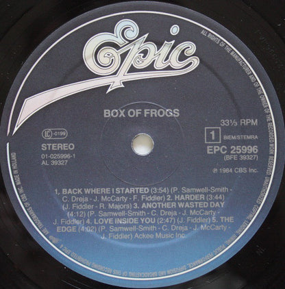 Box Of Frogs : Box Of Frogs (LP, Album)
