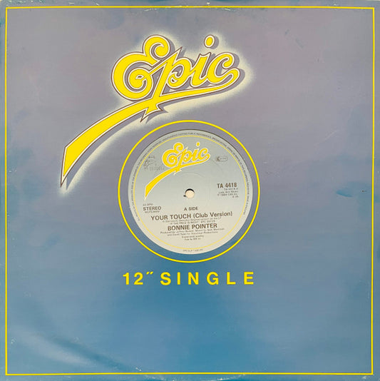 Bonnie Pointer : Your Touch (12", Single)