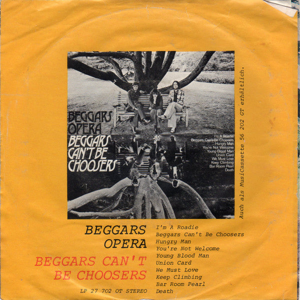 Beggars Opera : I'm A Roadie / Bar Room Pearl (7", Single)