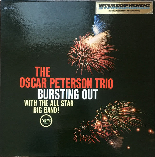 The Oscar Peterson Trio : Bursting Out With The All-Star Big Band (LP, Album, Gat)