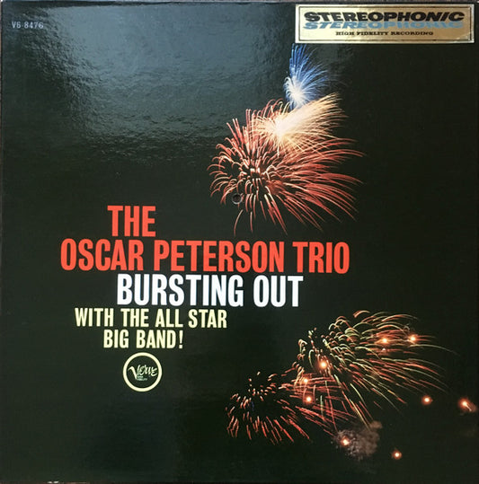 The Oscar Peterson Trio : Bursting Out With The All-Star Big Band (LP, Album, Gat)