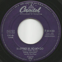 Gene Vincent And His Blue Caps* : B-I-Bickey-Bi, Bo-Bo-Go / Lotta Lovin' (7", Single)