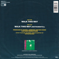 Run-DMC : Walk This Way (7", Single)