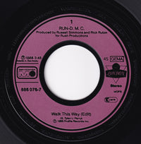 Run-DMC : Walk This Way (7", Single)
