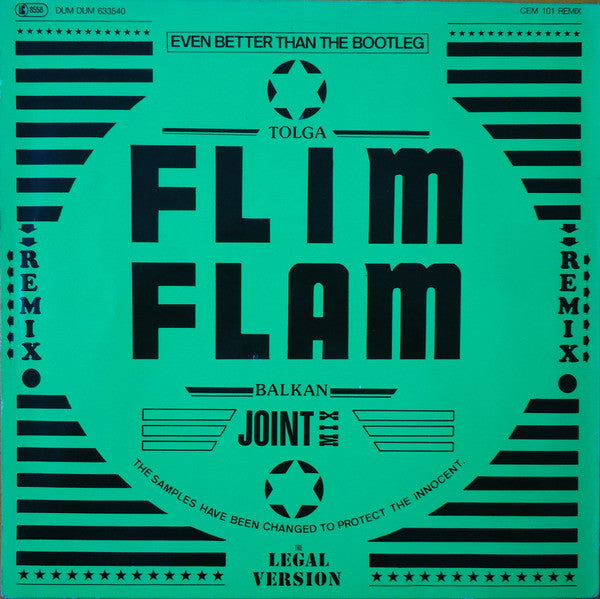 Tolga "Flim Flam" Balkan : Volume II (12", Ltd, Num, Tra)