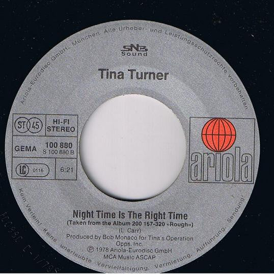 Tina Turner : Root, Toot Undisputable Rock'n Roller  (7", Single)