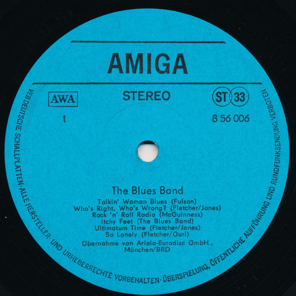 The Blues Band : The Blues Band (LP, Album)