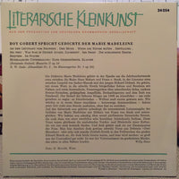 Boy Gobert : In Seligkeit Und Sünden - Boy Gobert Spricht Gedichte Der Marie Madeleine (7", EP)