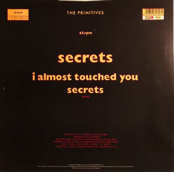 The Primitives : Secrets (12")