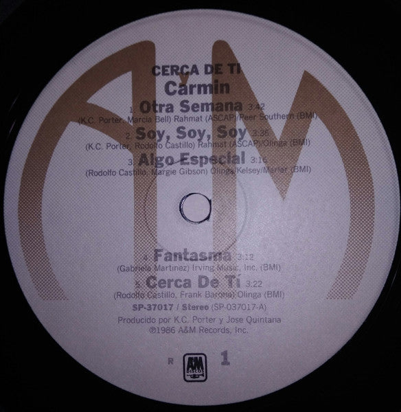 Carmin (4) : Cerca De Ti (LP, Album)