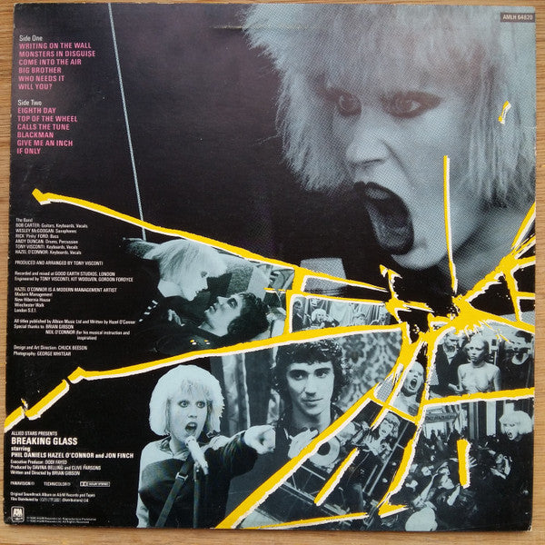 Hazel O'Connor : Breaking Glass (LP, Album, PRS)