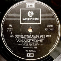 The Beatles : Sgt. Pepper's Lonely Hearts Club Band (LP, Album, RE, RP, Gat)