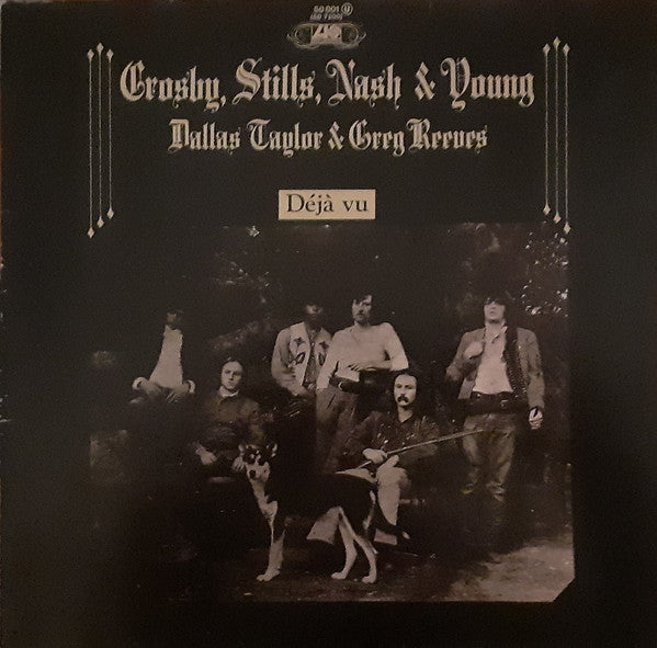 Crosby, Stills, Nash & Young : Déjà Vu (LP, Album, RE)