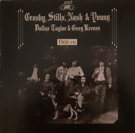 Crosby, Stills, Nash & Young : Déjà Vu (LP, Album, RE)