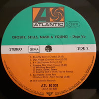 Crosby, Stills, Nash & Young : Déjà Vu (LP, Album, RE)