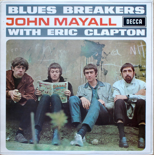 John Mayall With Eric Clapton : Blues Breakers (LP, Album, RE)