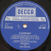 John Mayall With Eric Clapton : Blues Breakers (LP, Album, RE)