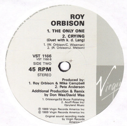 Roy Orbison : You Got It (12", Single)
