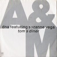DNA Featuring Suzanne Vega : Tom's Diner (7", Single)