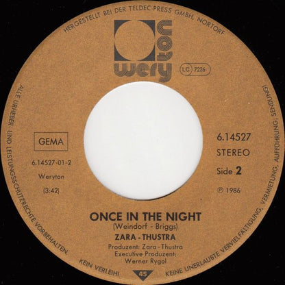 Zara-Thustra : Magic Nights (7", Single)