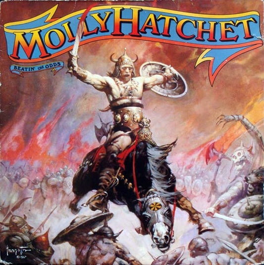 Molly Hatchet : Beatin' The Odds (LP, Album, Mis)