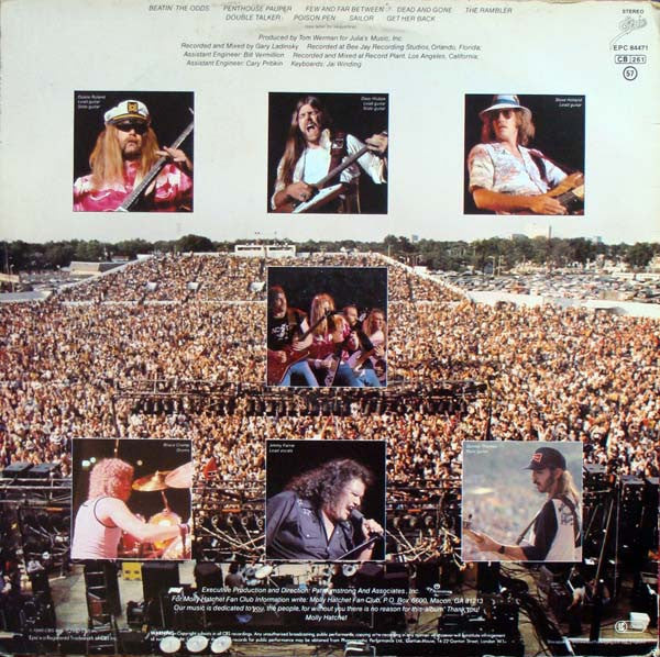 Molly Hatchet : Beatin' The Odds (LP, Album, Mis)