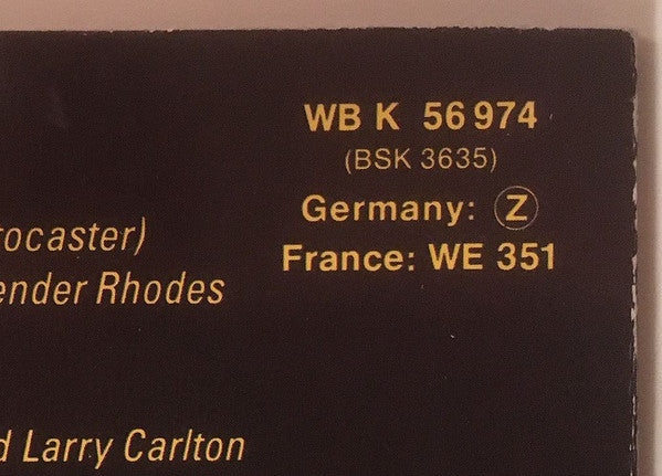 Larry Carlton : Sleepwalk (LP, Album, RP)