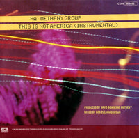 David Bowie / Pat Metheny Group : This Is Not America (Theme From The Motion Picture, The Falcon And The Snowman) (7", Single)