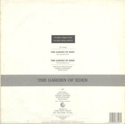 The Garden Of Eden : The Garden Of Eden (The Jazz Mix) // (The Bush Mix) (12")