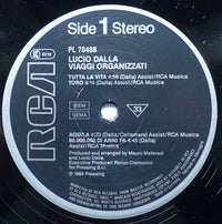Lucio Dalla : Viaggi Organizzati (LP, Album)