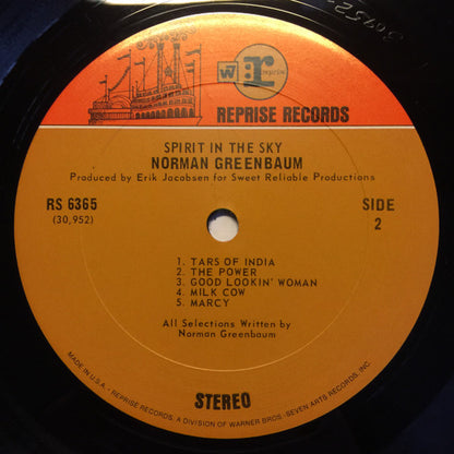 Norman Greenbaum : Spirit In The Sky (LP, Album, San)