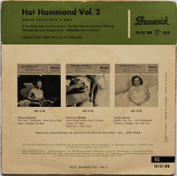 Lenny Dee (2) : Hot Hammond Vol. 2 (Organ Solos With A Beat) (7", EP)