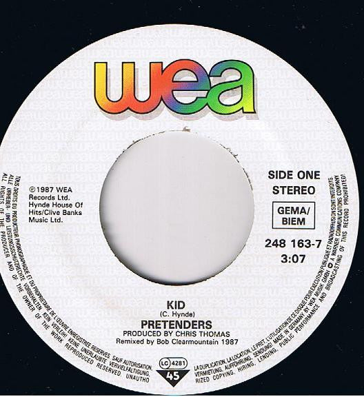 Pretenders* : Kid (Remix) (7", Single)