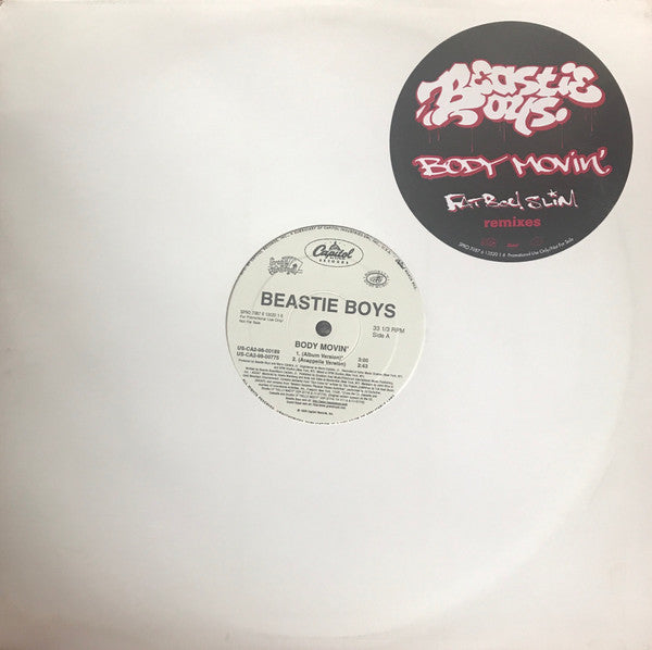 Beastie Boys : Body Movin' (12", Promo)