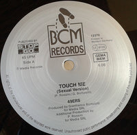 49ers : Touch Me (12", Maxi)
