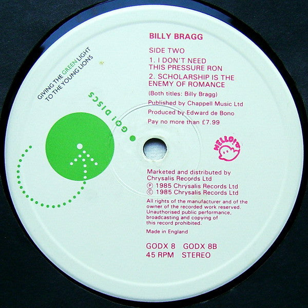 Billy Bragg : Days Like These (12")