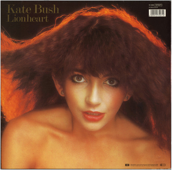Kate Bush : Lionheart (LP, Album, RE)