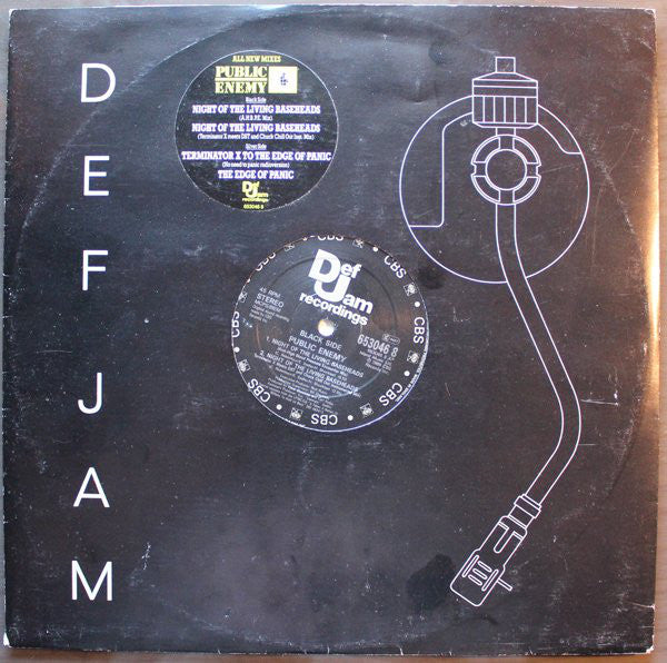 Public Enemy : Night Of The Living Baseheads (12", Single, Com)