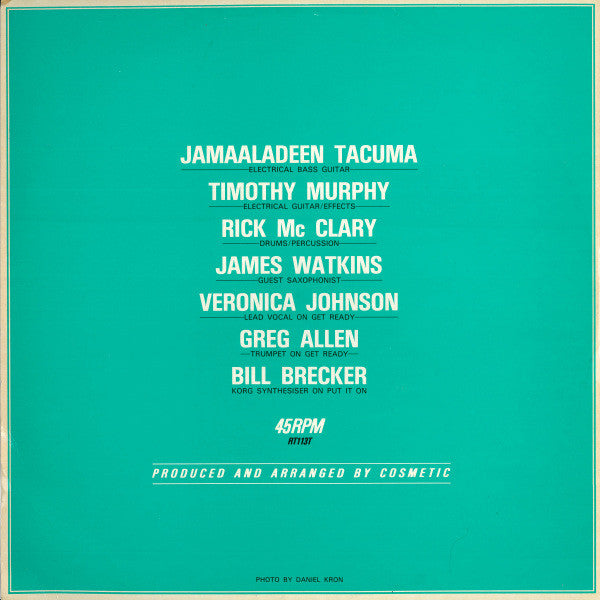 Cosmetic : Get Ready (12")