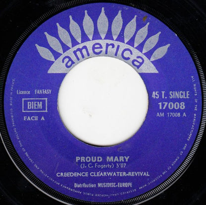 Creedence Clearwater Revival : Proud Mary (7", Single)