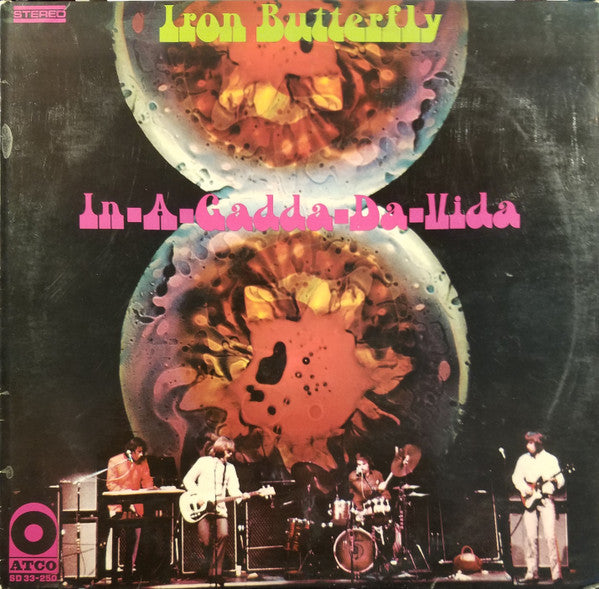 Iron Butterfly : In-A-Gadda-Da-Vida (LP, Album, RP)