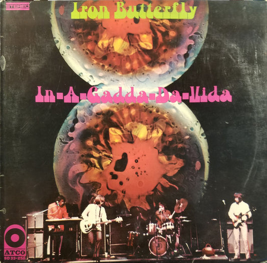 Iron Butterfly : In-A-Gadda-Da-Vida (LP, Album, RP)