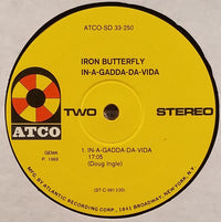 Iron Butterfly : In-A-Gadda-Da-Vida (LP, Album, RP)