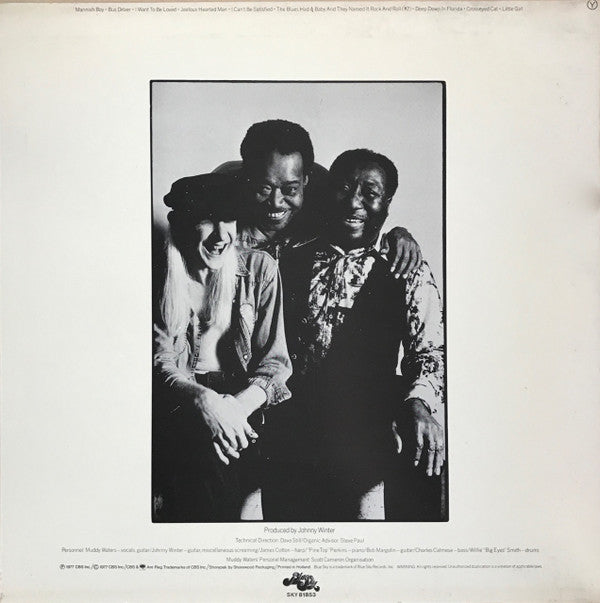 Muddy Waters : Hard Again (LP, Album)