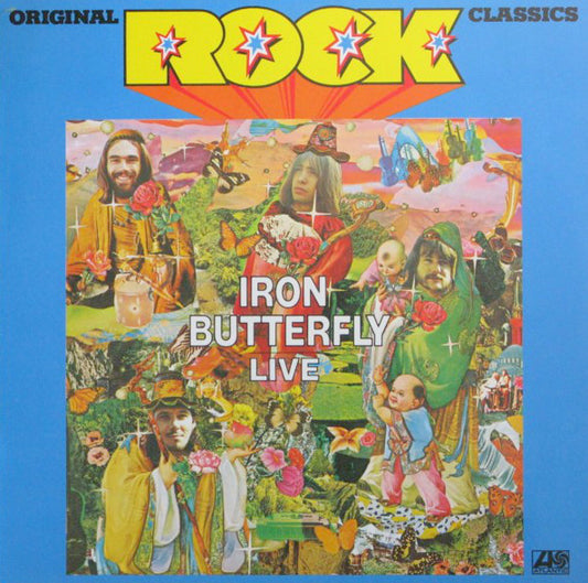 Iron Butterfly : Live (LP, Album)