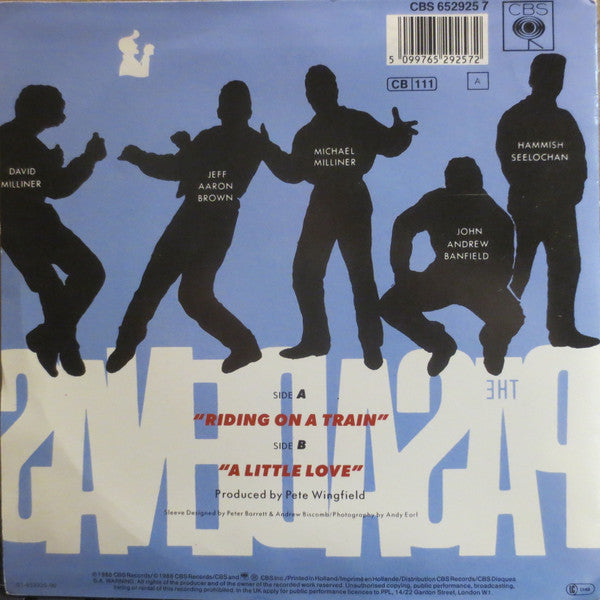 The Pasadenas : Riding On A Train (7", Single)