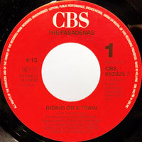 The Pasadenas : Riding On A Train (7", Single)