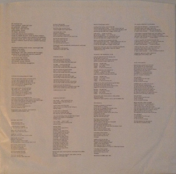 Bruce Cockburn : Stealing Fire (LP, Album)