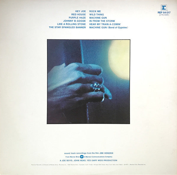 Jimi Hendrix : Sound Track Recordings From The Film "Jimi Hendrix" (2xLP)
